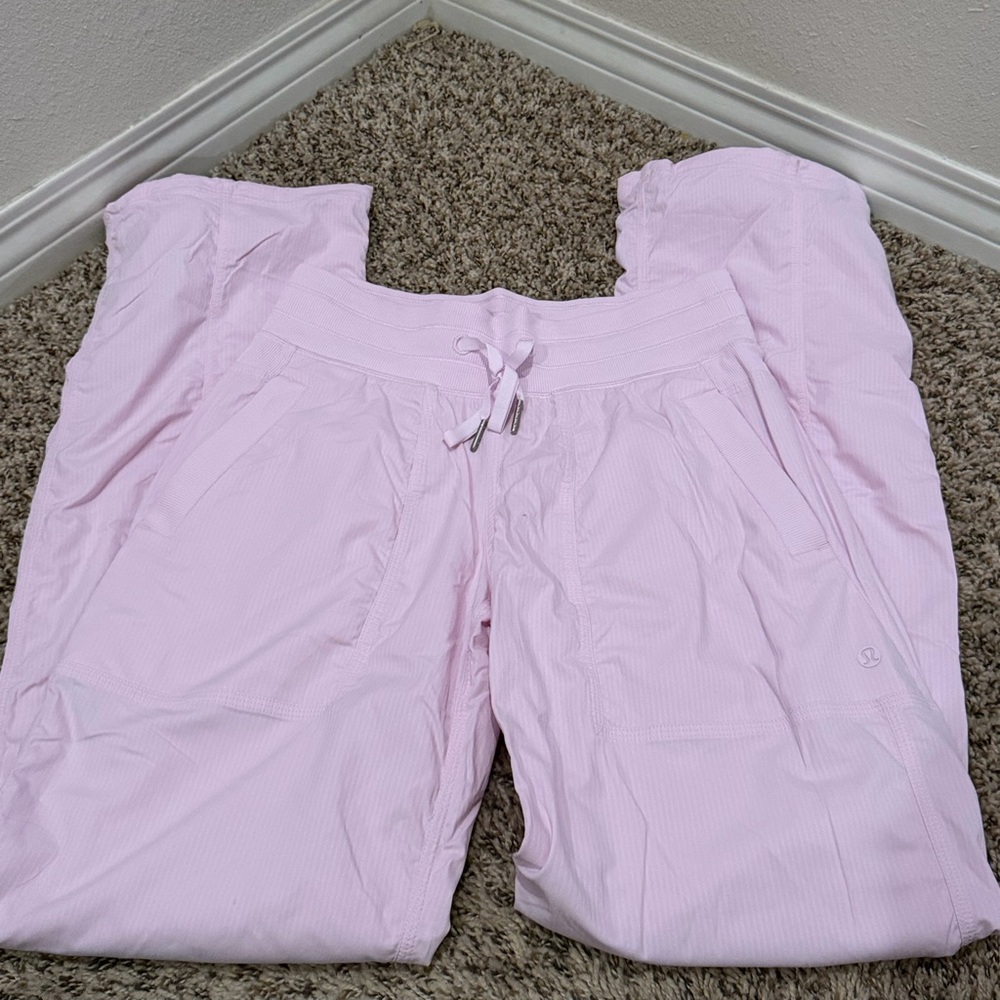 lululemon athletica Light Pink Track Pants